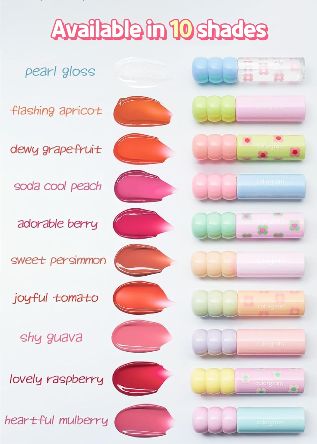 Colorgram Fruity Glass Tint -Adorable Berry