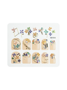 A rich and elegant set with the complete colors for the perfect bouquet. Add a refined touch to your "hey lovely" look. 